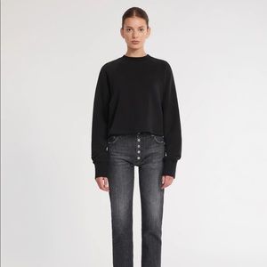 Marissa Webb | Tops | Nwt Marissa Webb So Uptight Cropped Raglan Sweatshirt  | Poshmark